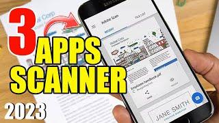 Mejores apps para Escanear documentos en PDF 2023