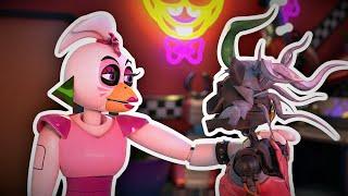 Chica Motivates Ruined Roxy | FNaF Security Breach Ruin DLC Animation