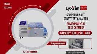 Composite salt spray climate test chamber