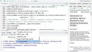 Imbalance Data using R ROSE & Smotefamily