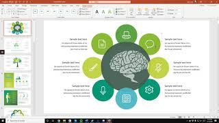 Powerpoint Tutorial How To Edit Text And Colors In Powerpoint Presentations With Simple Slides