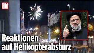 Iraner feiern Tod von Präsident Ebrahim Raisi
