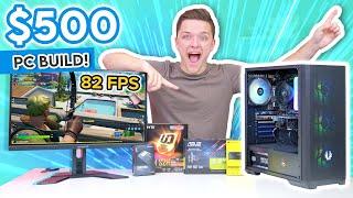 Budget $500 Gaming PC Build 2021! [Full Budget Build Guide w/ 1080p Benchmarks!]