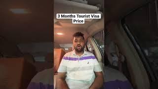 3 Months Tourist Visa India to Dubai Price