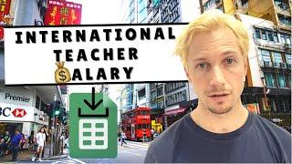 International Teacher Salary - Add To the List!