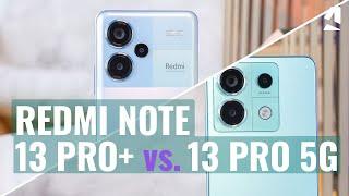Xiaomi Redmi Note 13 Pro+ vs. Note 13 Pro: Mana yang akan didapat?