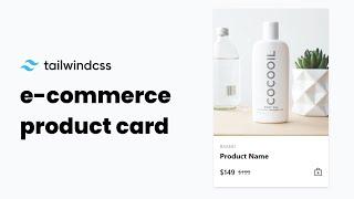 E-commerce Product card | HTML & Tailwind CSS