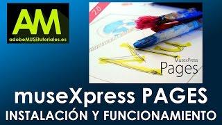 ADOBE MUSE TUTORIALES | MuseXpress Pages: Editor tipo Wordpress para Adobe Muse