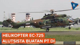 Spesifikasi Helikopter Tempur EC-725 Buatan PT DI