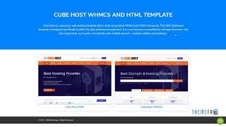 Cube Host Web Hosting HTML Template      Casey Melvyn