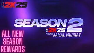 NBA 2K25 SEASON 2 REWARDS!