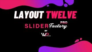 Create Slider With Layout Twelve | Slider Factory Pro | WP Frank | WordPress Video Tutorials | SFP