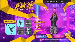 Emote Party Event Free Fire | Propose Emote return Ff new event#Freefire...