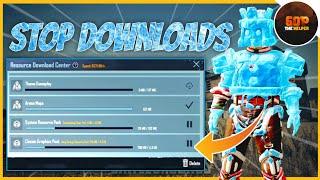 How To Disable Automatically Download In PUBG-MOBILE ( Version 1.7 And Above) 2022