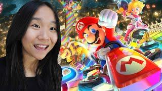 Janet vs Kate in Mario Kart 8 Deluxe on Nintendo Switch!
