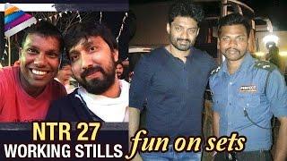 Jr NTR 27 Movie Working Stills | Fun on Sets | Raashi Khanna | Bobby | #NTR27 | Telugu Filmnagar
