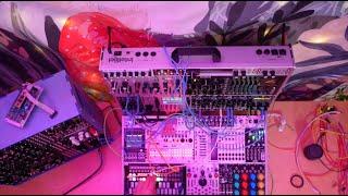 Making Music on a Spaceship [Modular Synth, Eurorack, Ambient, Techno, Dark, Film Score]