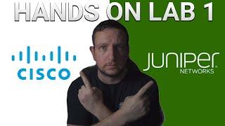 FREE CCNA vs Juniper (Configuring the basics) | Episode 1 | #cisco #juniper #networkengineer