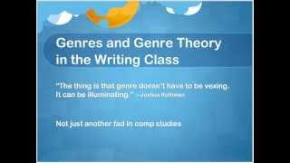 Managing the Apocalypse Teaching Writing Through Genres with John J. Ruszkiewicz