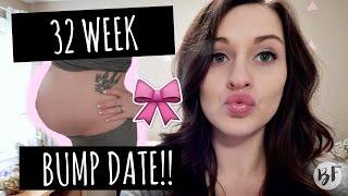 HOSPITAL TOUR REVIEW! || 32 WEEK BUMP DATE + BUMP SHOT || BETHANY FONTAINE