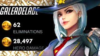 GALE DOMINATING AS ASHE! [ OVERWATCH SEASON 18 TOP 500 ]