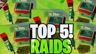 TOP 5 BEST RAIDS OF ALL TIME! ONLY 0.01% CAN GET THIS BESES IN LDOE | Last Day on Earth: Survival