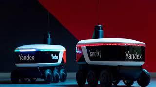 Yandex is now testing a self-driving sidewalk cargo delivery robot