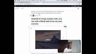 2018 Learn Gutenberg with Zac Gordon at WordPress DC / NOVA Meetup at Squidix