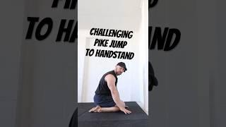 Pike Jump to Handstand from Knees!