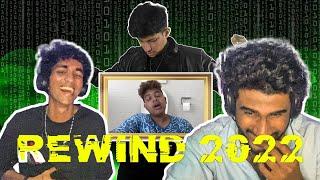 CAN'T STOP  LAUGHING | REWIND 2022 | REACTION!! | JK |