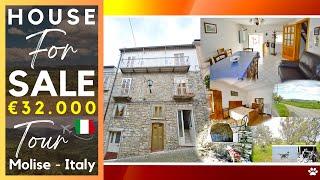 Beautiful Move-in Ready Italian Stone Home Full of Character for sale in Molise, Italy | Tour €32K