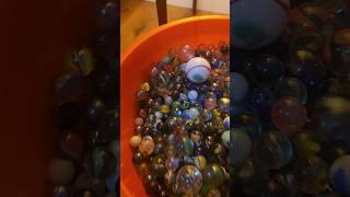 wow, 2500 vintage collectable glass marbles just come in .#vintage #rare #marbles #collectibles