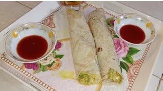 milae boti chicken chapati roll recipe | The beauty guaid 5m