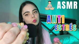 ASMR antiestrés // te Quito el estrés // roleplay en español