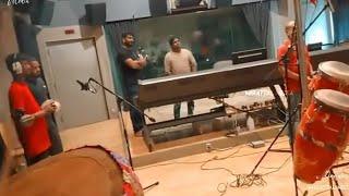 Valimai intro song #valimaiBGM composing YUVAN SHANKAR RAJA making video