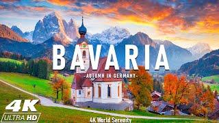 Bavaria 4K UHD Autumn Aerial Film • Stunning Footage, Scenic Relaxation Film with Calming Music