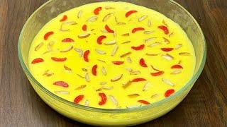 Pineapple Custard Pudding Recipe | Pineapple Pudding Dessert Recipe | Eggless Dessert