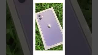 iphone 11 purple  Unboxing  2022 ️‍