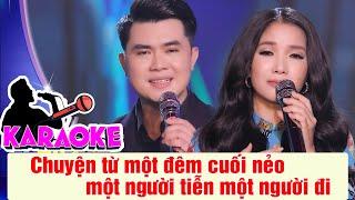 Karaoke Hoa Nở Về Đêm (Song Ca) - Karaoke Song Ca Bolero - Phú Quí Thúy Huyền