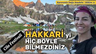 Karavanla Doğu Anadolu Turu Bölüm 21 | Hakkari Cilo Festivali | Karavanı Taşa Oturttum