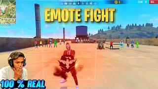 Free Fire Emote Fight On Factory Roof - Adam vs Samurai Bundle Emote Challenge - Garena Free Fire