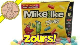 Mike and Ike Zours - Sour Fruit Flavored Candy