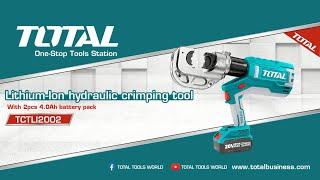 TOTAL Cordless Hydraulic Crimping Tool