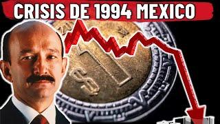 ENDEUDO AL PAIS Y PRODUJO UNA CRISIS 1994