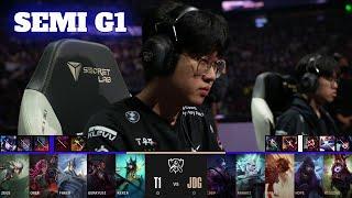 T1 vs JDG - Game 1 | Semi Finals LoL Worlds 2022 | T1 vs JD Gaming - G1 full game