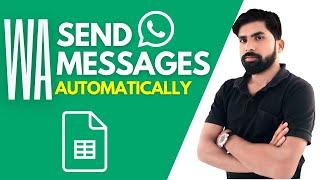 WhatsApp Google Sheet automation | How to send WhatsApp message from  Google Sheets | [Hindi]