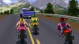 Road Rash: All Level Game-play [Big Game Mode: Level 1 to 5!]