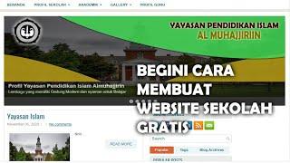 Membuat Website Sekolah Gratis Part1