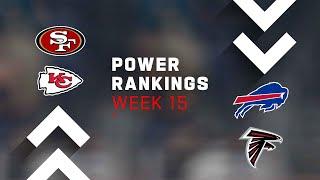 Week 15 Power Rankings!