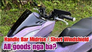 Pcx 160 | Midrise Handle Bar | Short Windshield | Survey On My Project